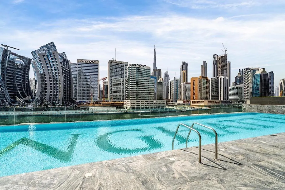 Apartment Burj Et Canal View Sunny Pool Dubai